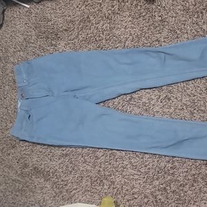 High rise skinny jeans